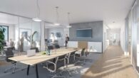 Neubau: Büroflächen im "Maybach10" - Visualisierung Besprechungszimmer